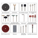 Mini Drill Bit Kit Rotary Tool Accessories Abrasive Rotary Tool Engraving Heads