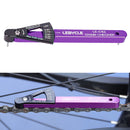 Lebycle MTB Road Bike Chain Wear Indicator Tools Chains Gauge (Purple)