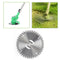 40 Teeth Metal Garden Grass Trimmer Head Saw Blades Lawn Mower Fittings Newly