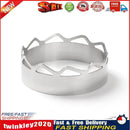 Camping Gas Stove Windscreen Stand Ring Energy Saving Heat Resistant Cover Newly