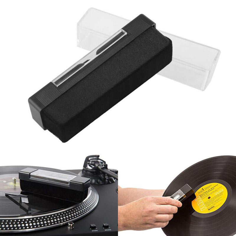 Anti Static Vinyl Record Cleaner Cleaning Brush Dust-Remover for Turntables Kits