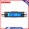 Car Thermometer Clock w / Calendar Car LCD Digital Temperature Guage Blue Rear