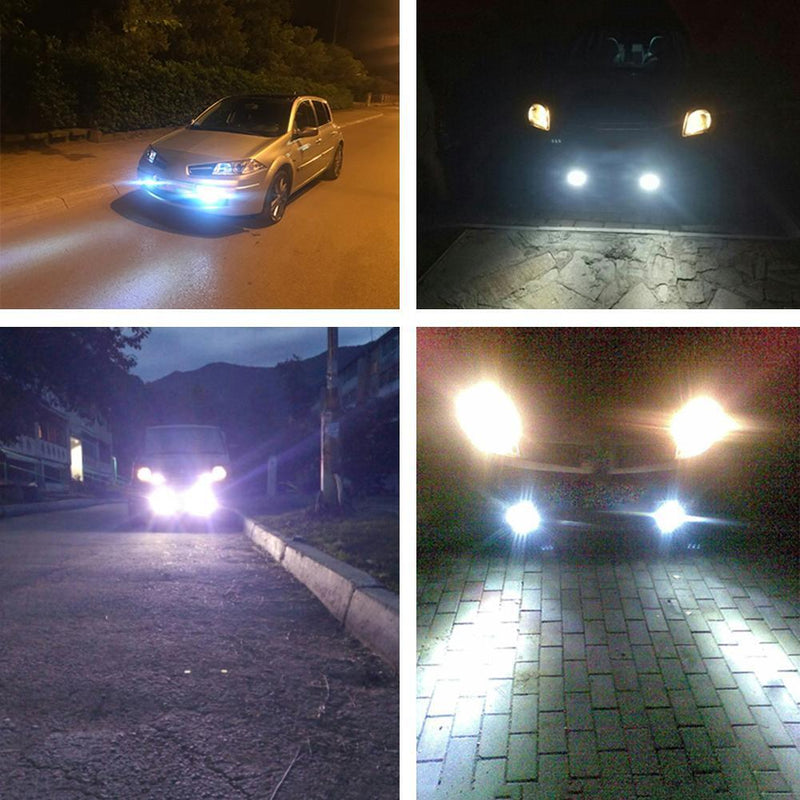 Generic CNSUNNYLIGHT 1Pair Waterproof Car LED DRL Daytime Running Light