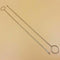 1PCS Metal Loop Turner Hook With Latch For Turning Tubes Fabric S9X2 S5N6 H9S4
