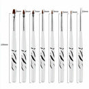 Acrylic Detailing UV Gel Nail Liner Painting Pen Carving Dotting Drawing