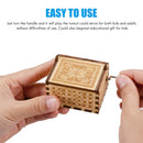 Wooden Music Box, Engraved Musical Box, Valentine Gifts for Girlfriend Wome