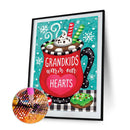 Diamond Painting Dessert Full Round Drill Picture of Rhinestone DIY Drawing Kit