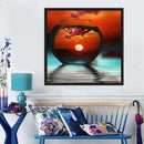 5D DIY Full Drill Diamond Painting Cup Landscape Cross Stitch Kits (z906)