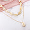 Women Bohemian Beach Jewelry Multilayer Shell Necklace Cowry Seashell Pendant