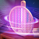Mosquito Swatter Killer UV Night Light Foldable Flies Insect Trap (Beige) Newly