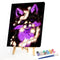 Purple Fox Oil Paint By Numbers Kits Canvas Drawing DIY Coloring Picture for Kid