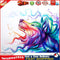 Wolf 50x40cm Oil Paint By Numbers Picture DIY Painting M729 Newly