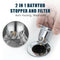 Anti-Clogging Popping Core Sewer Universal Bathroom Sink Stopper Wash Drainer`