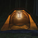 Portable Camping Light Outdoor Solar USB Charging 4 Side Tent Work Lantern Newly