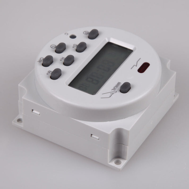DC 12V 16A Digital LCD Power Programmable Timer Time Switch Relay 16A