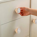 #A 4pcs Handles Drawer Knobs Cabinets Cabinet Door Handle Round Furniture Hardwa