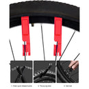2pcs Universal MTB Road Bicycle Tire Pry Rod Bike Tyre Lever Opener (Red) Newly