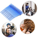 10pcs Hair Care Clip Stainless Steel Hairdressing Sectioning Clamp (Blue) Newly