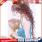 Special-shaped Diamond Painting Flower Girl DIY Mosaic Kit for Bead Art