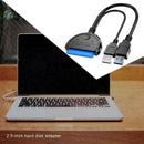 SATA to USB 3.0 2.5/3.5 inches HDD SSD Hard Drive Converters Line Adapters J2K1