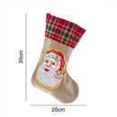 5D Christmas Rhinestone Diamond Painting Sock Craft Home Party Decoration K
