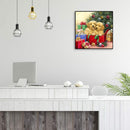 Cat and Puppy Frameless DIY Oil Paint by Numbers Kit Handpainted Art (S964)