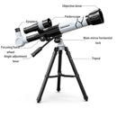 HD Professional Astronomical Telescope with Eyepieces Monocular (White) Newly