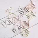 Wedding Supplies Table Numbers Holder Photos Clips Place Card Clamps Stand