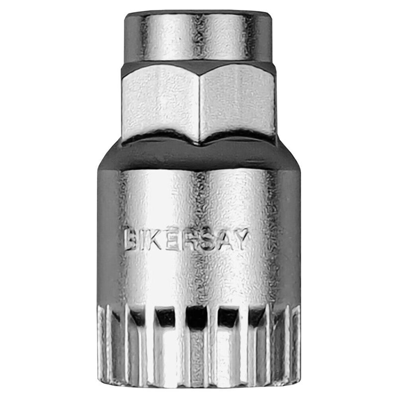 BIKERSAY Bicycle 20 Teeth Wrench Sockets Bike Bottom Bracket Remover Repair Tool