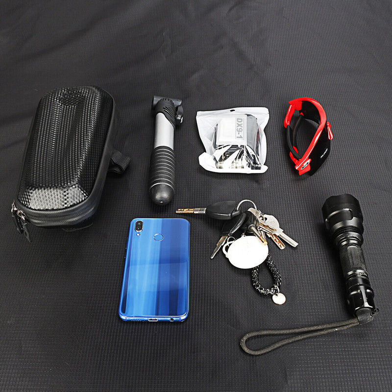 1.2L Waterproof Bike Bags Reflective Road MTB Mountain Bike Front Top Tube Bags