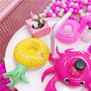 Inflatable Cup Coaster Circle Pool Air Mattress Drink Holder Accessory (A)