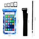 VODOOL Universal Waterproof Bags Protective Cover for 4.0-5.8in Phone Blue