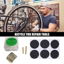Bicycle Tire Repair Inner Tube Patching Tyre Filler Glue Free Patch Kit (C)