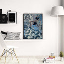 DIY Canvas Digital Oil Picture Big Dress Girl Paint by Number Home Picture Decor