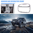 Chromed Plastic Center Shifter Trim Cover Bezel for Mercedes Benz C Class W203