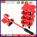 5pcs Furniture Transport Roller Set Move House Omnidirectional Wheels Rack