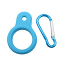 Outdoor Kettle Buckle Hook Camp Water Bottle Holder Carabiner (Sky Blue) Newly