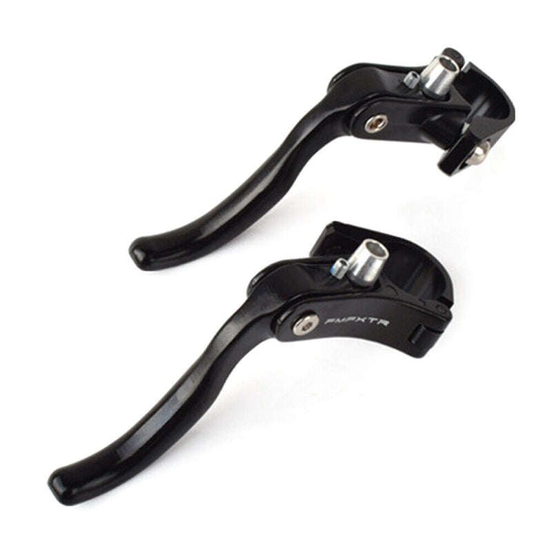 1 Pair 22.2mm Bicycle Brake Clutch Lever Cycling Bike Brake Handle (Black) Newly
