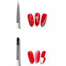 UV Gel Nail Art Brush Set Carving Nail Liner Painting Pen Drawing Dotting