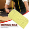 Measuring Tool Ruler Hot Ironing Ruler Patchwork Tailor Sewing Supplie DIY X9Q3
