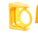 2pcs Adhesive Shower Curtain Rod Bracket Nail-Free Towel Pole Holder Supports