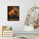 Full Embroidery Fresh Flower Printed Cross Stitch 11CT Cotton Kit (2) Newly