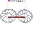 2Pcs Bike Bicycle Cycling Clean Sweep Disc Brake Rotors 160mm G3