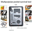 First Aid Kit Outdoor SOS Emergency Multi Tool Kits First Aid Box with Carab