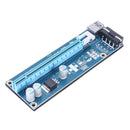 USB 3.0 PCI-E Express 1x to16x Extender Riser Card Adapter SATA 4PIN Power