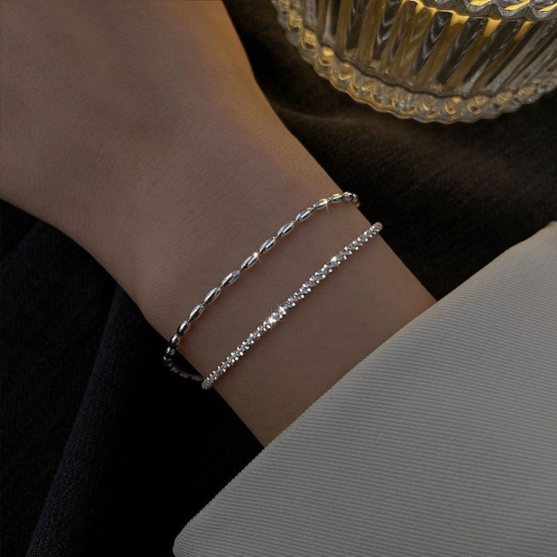 Women Wedding  Gift Party Fashion Simple Star Moon Bracelet Elegant Charm