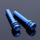 2pcs Universal Aluminum Interior Door Lock Knob Pins for Car Truck (Blue) Newly