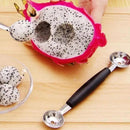 Kitchen Scoop Baller Ended Melon Double Ball Craft Maker Stainless Steel#
