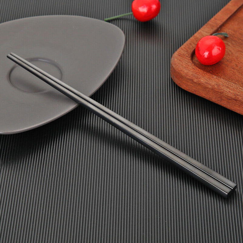 Portable Stainless Steel Tableware Set Chopsticks Spoon Student Travel Cutlery