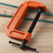 Heavy Duty G Wood Clamp Steel Woodworking Fixture for Carpentry (4 inch)